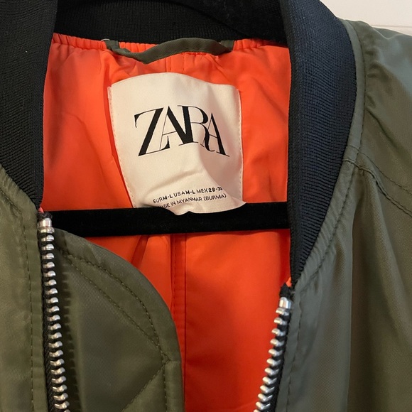 Zara Bomber Jacket - Picture 3 of 4